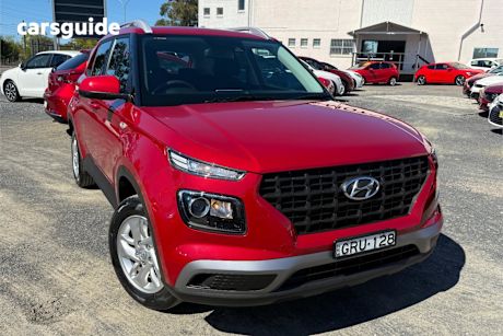 Red 2021 Hyundai Venue Wagon