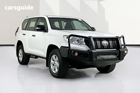 White 2019 Toyota Landcruiser Prado Wagon Gx (4X4)