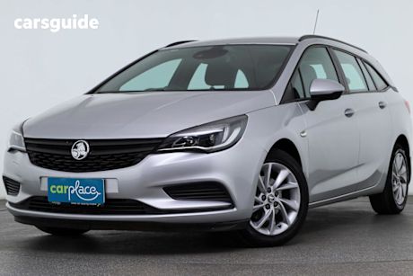 Silver 2018 Holden Astra Sportswagon Ls Plus