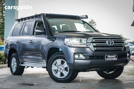 Grey 2021 Toyota Landcruiser Wagon Lc200 Gxl (4X4)