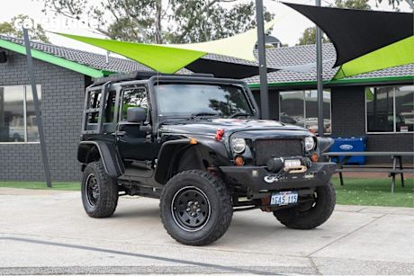 Black 2011 Jeep Wrangler Sedan SPORT 4X4