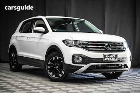 White 2023 Volkswagen T-Cross Wagon 85Tfsi Life