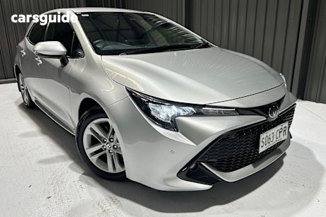 Silver 2022 Toyota Corolla Hatch SX F