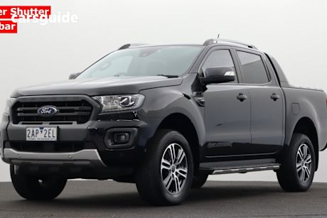 Black 2021 Ford Ranger Double Cab Pick Up Wildtrak 2.0 (4X4)