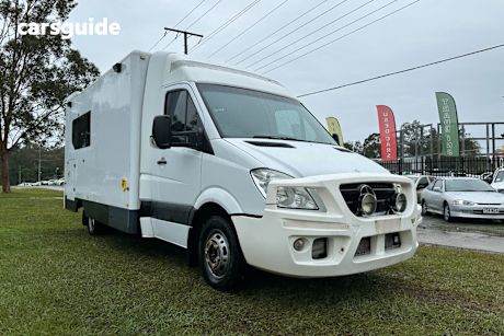 White 2011 Mercedes-Benz Sprinter Commercial