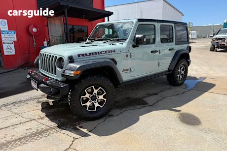 Blue 2023 Jeep Wrangler SUV UNLIMITED RUBICON 4X4