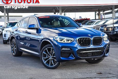 Blue 2018 BMW X4 Coupe Xdrive 20I M Sport