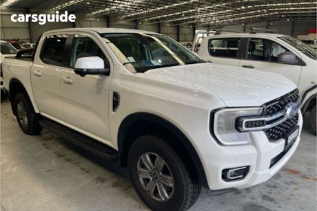 White 2023 Ford Ranger Ute Tray XLT 4X4