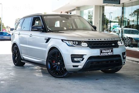 Silver 2016 Land Rover Range Rover Sport Wagon Sdv8 Hse Dynamic