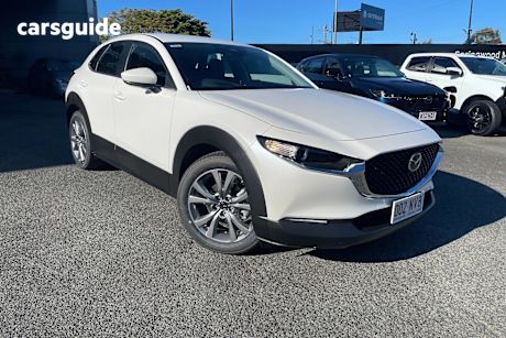 White 2025 Mazda CX-30 Wagon G20 Evolve (Fwd)
