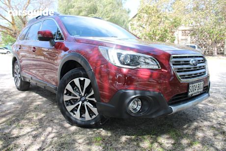 Red 2016 Subaru Outback SUV 2.5I PREMIUM 4WD