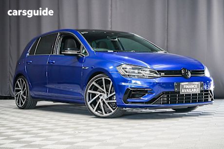 Blue 2018 Volkswagen Golf Hatchback R Grid Edition