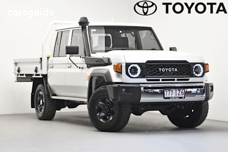 White 2023 Toyota Landcruiser Double Cab Chassis Lc79 Gxl