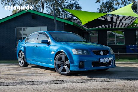 Blue 2013 Holden Commodore Sedan SV6 R