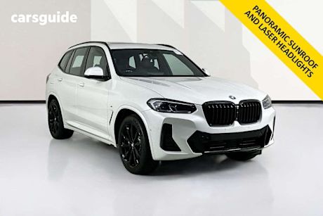 White 2022 BMW X3 Wagon Xdrive30I M Sport