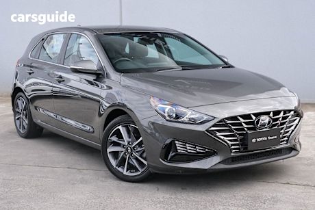 Grey 2021 Hyundai I30 Hatchback Active
