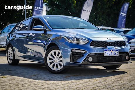 Blue 2020 Kia Cerato Sedan S