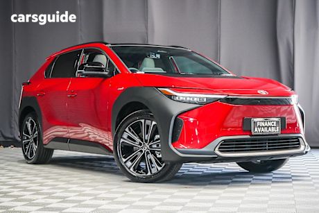 Red 2024 Toyota BZ4X Wagon Awd - Two Tone Roof