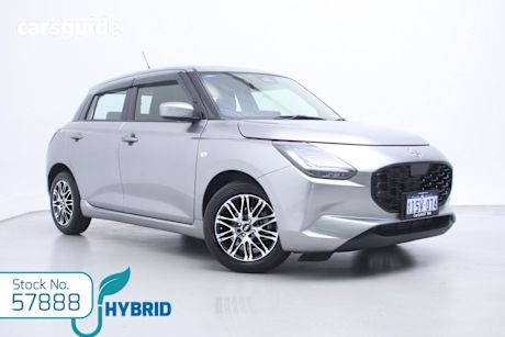 Grey 2024 Suzuki Swift Hatchback Hybrid Glx
