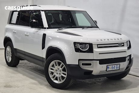 White 2024 Land Rover Defender SUV 110 P400 S 4X4