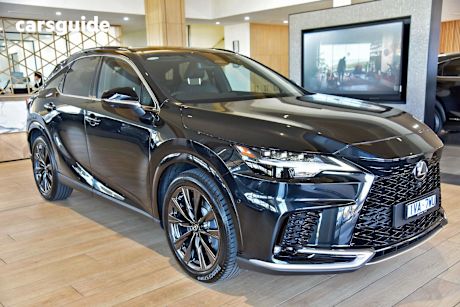 Black 2024 Lexus RX SUV RX350 F SPORT 4X4