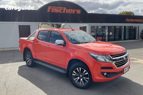 Orange 2019 Holden Colorado Crew Cab Pickup Ltz (4X4) (5Yr)