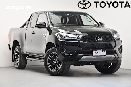 Black 2024 Toyota Hilux X Cab Pickup Sr5 (4X4)
