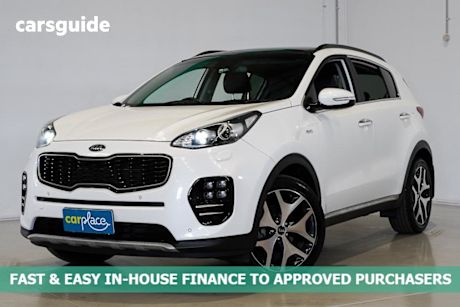 White 2017 Kia Sportage Wagon Gt-Line (Awd)