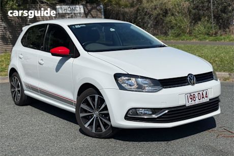 White 2016 Volkswagen Polo Hatch 81TSI BEATS F