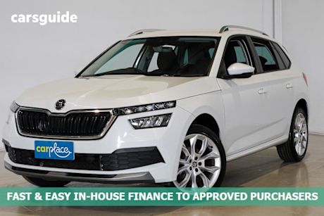 White 2022 Skoda Kamiq Wagon Ambition