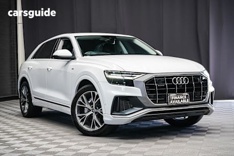 White 2019 Audi Q8 Wagon 55 Tfsi Quattro (Hybrid)