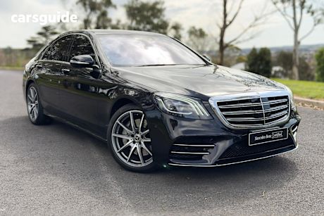 Black 2019 Mercedes-Benz S-Class Sedan S350 D R