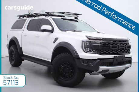 White 2022 Ford Ranger Double Cab Pick Up Raptor 3.0 (4X4)