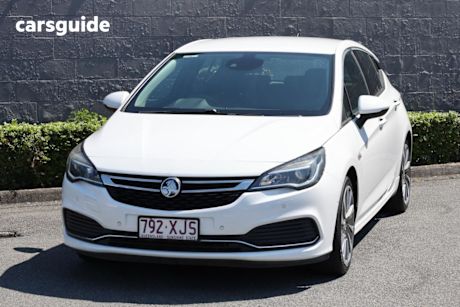 White 2017 Holden Astra Hatchback Rs-V
