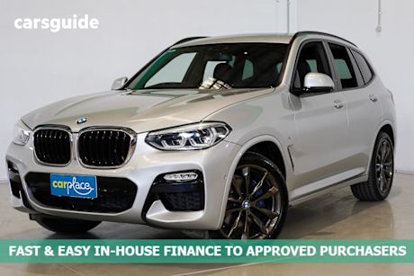 Silver 2018 BMW X3 Wagon Xdrive 30D