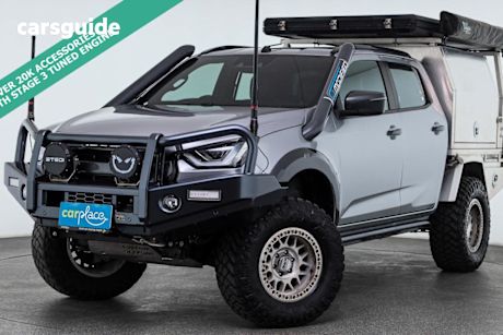 Silver 2021 Isuzu D-MAX Crew Cab Utility X-Terrain (4X4)