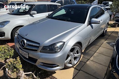Silver 2012 Mercedes-Benz C250 Coupe Cdi Be