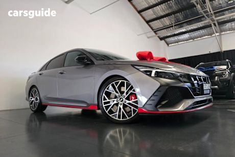 Grey 2022 Hyundai I30 Sedan N Premium With Sunroof