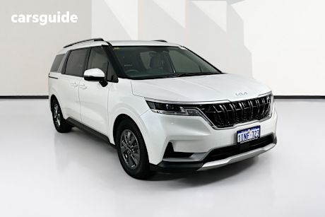 White 2021 Kia Carnival Wagon S