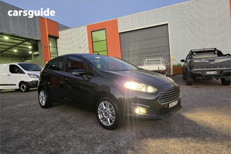 Black 2015 Ford Fiesta Hatch TREND F