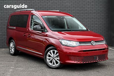 Red 2024 Volkswagen Caddy SUV TDI320 LIFE F
