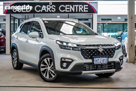 White 2022 Suzuki S-Cross Hatch ALLGRIP PRESTIGE 4X4