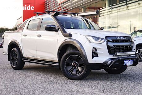 White 2021 Isuzu D-MAX Ute Tray X-TERRAIN 4X4