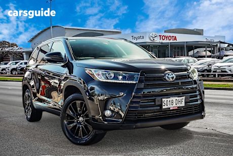 Black 2019 Toyota Kluger SUV BLACK EDITION F