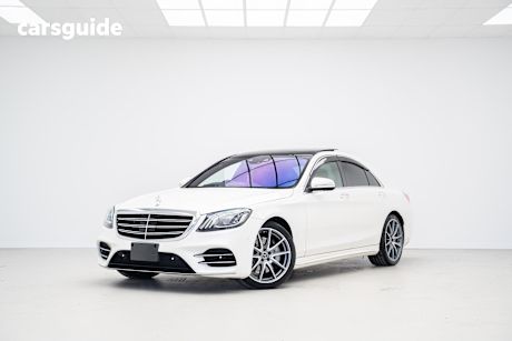 White 2020 Mercedes-Benz S-Class Sedan S450 EXCLUSIVE