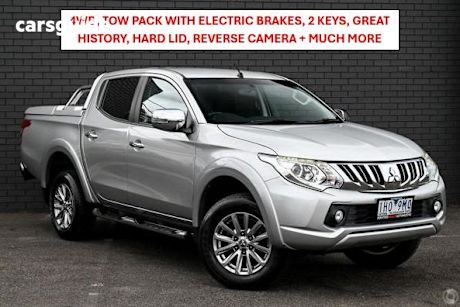 Silver 2016 Mitsubishi Triton Ute Tray GLS 4X4