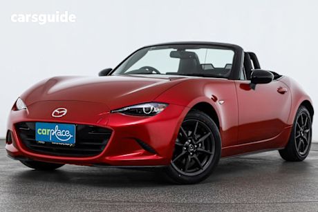 Red 2015 Mazda MX-5 Roadster Gt