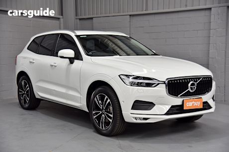White 2019 Volvo XC60 SUV T5 MOMENTUM 4WD