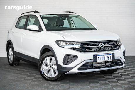 White 2024 Volkswagen T-Cross Wagon 85Tfi Life