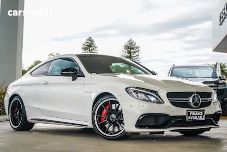 White 2016 Mercedes-Benz C63 Coupe S Edition 1